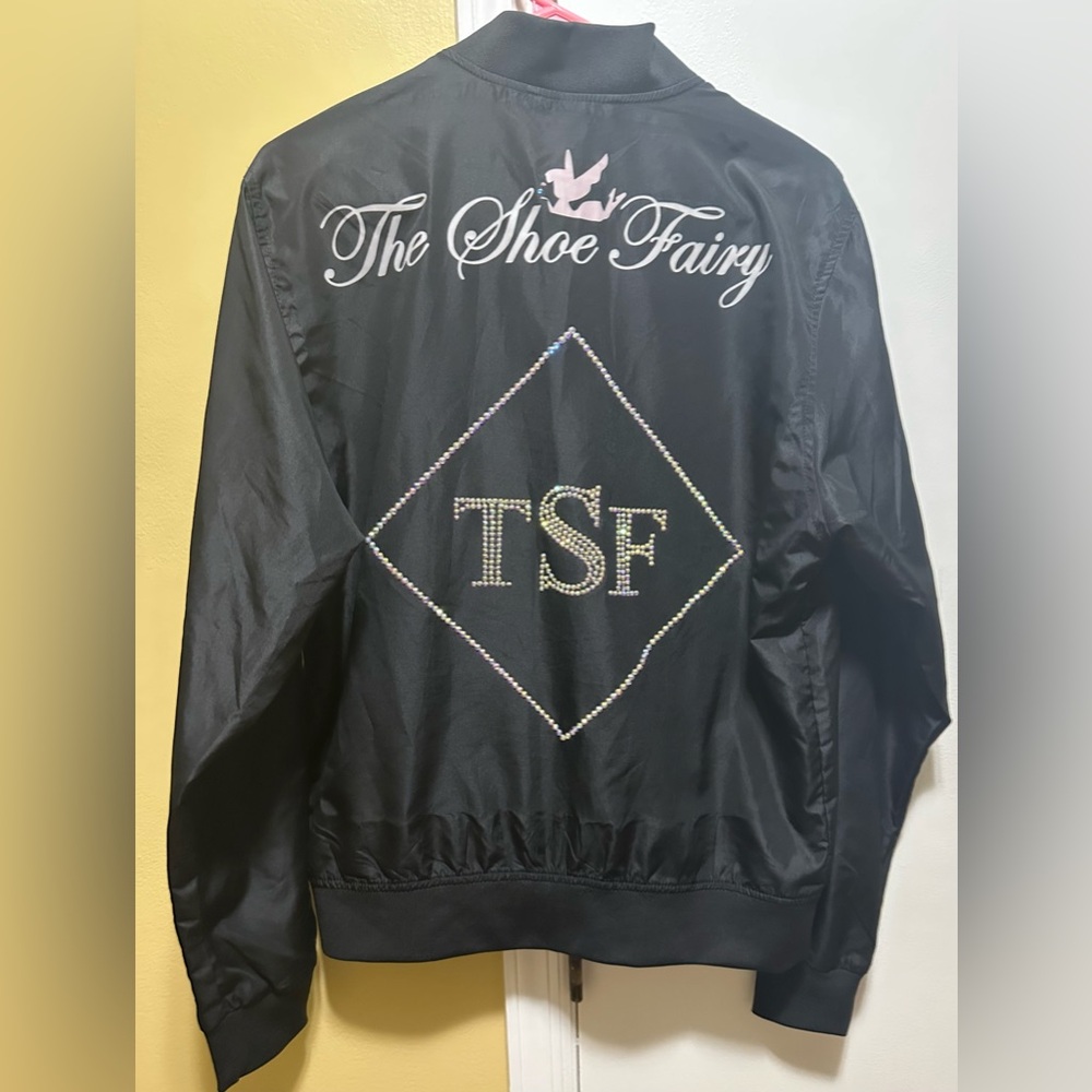 The Shoe Fairy Black Zip Up Jacket (S)